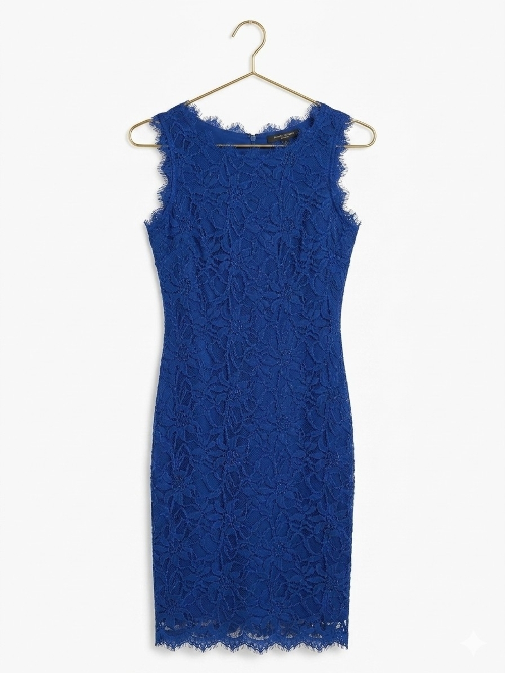 Jump Cobalt Blue Lace Midi Dress